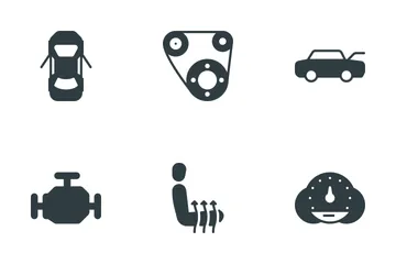 Car & Components Icon Pack