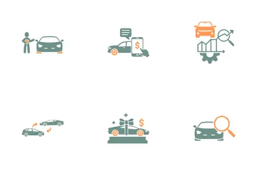 Car Dealer Icon Pack