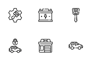 Car Dealership Icon Pack
