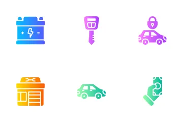 Car Dealership Icon Pack