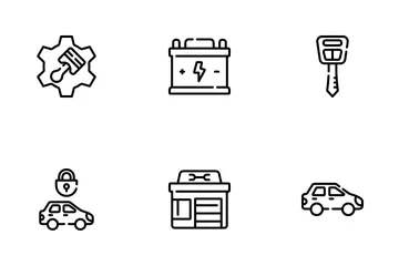 Car Dealership Icon Pack