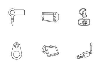 Car Electronics Icon Pack
