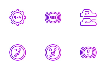 Car Engine Icon Pack