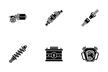 Car Equipment Icon Pack