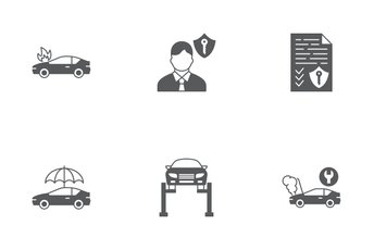 Car Insurance Icon Pack