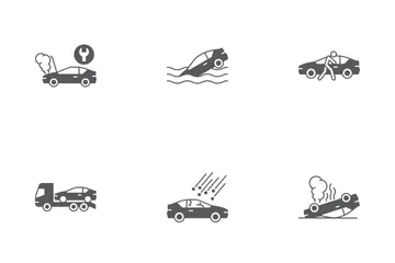 Car Insurance Icon Pack