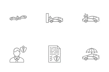 Car Insurance Icon Pack