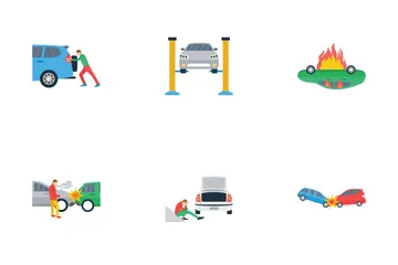 Car Insurance Icon Pack