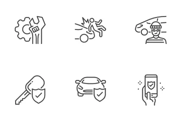 Car Insurance Icon Pack