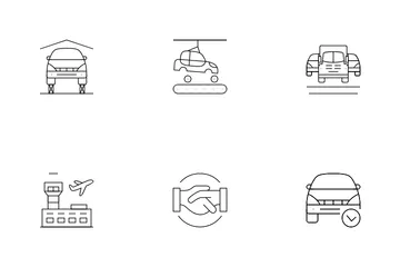 Car Insurance Vol 1 Icon Pack