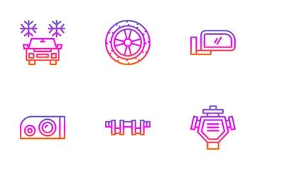 Car Maintenance Icon Pack