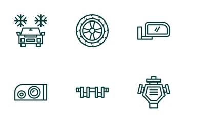 Car Maintenance Icon Pack