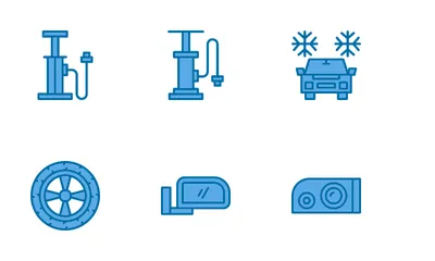 Car Maintenance Icon Pack