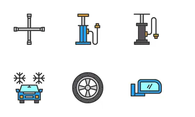 Car Maintenance Icon Pack