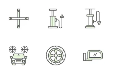 Car Maintenance Icon Pack