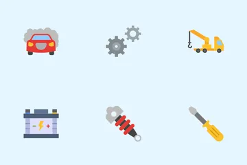 Car Maintenance Icon Pack