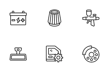 Car Maintenance Icon Pack