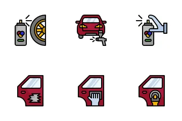 Car Paint Icon Pack