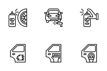 Car Paint Icon Pack