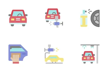 Car Painting Icon Pack