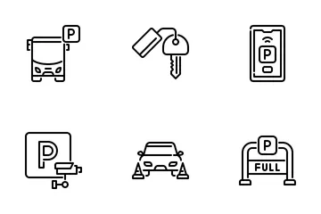 Car Park Icon Pack