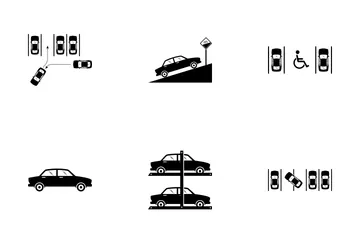 Car Parking Icon Pack
