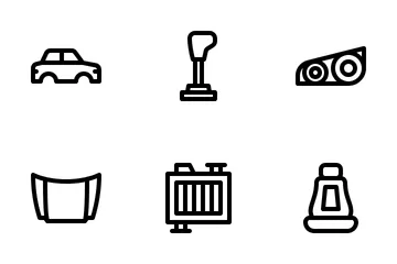 Car Part Icon Pack