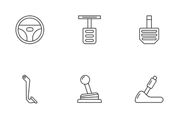 Car Parts Icon Pack