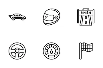 Car Race Icon Pack