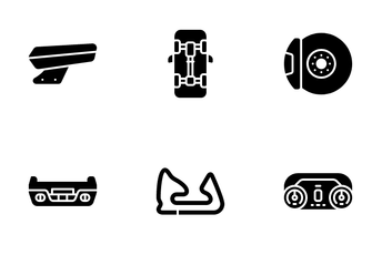Car Racing Icon Pack