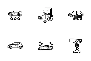 Car Rent Icon Pack