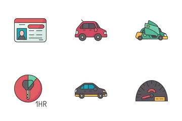 Car Rental Icon Pack