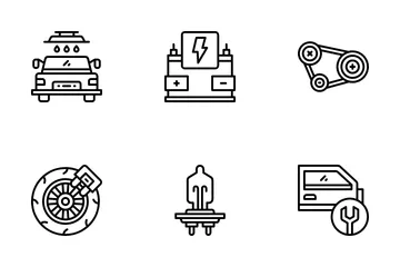 Car Repair Icon Pack