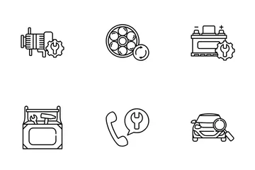 Car Repair Icon Pack