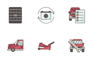 Car Repair Icon Pack