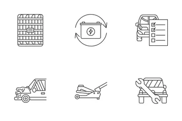 Car Repair Icon Pack