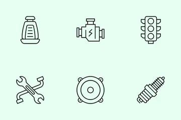 Car Repair Icon Pack