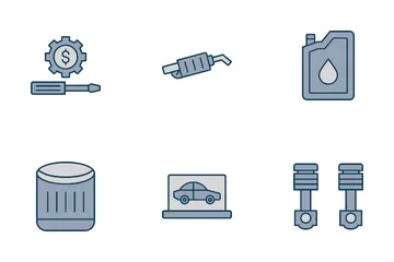 Car Repair Icon Pack