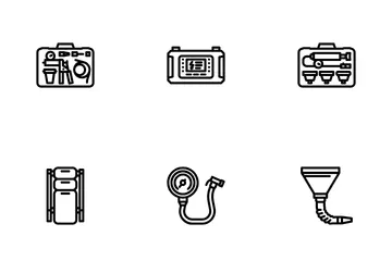 Car Repair Tools Icon Pack