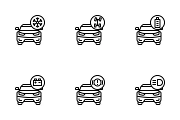 Car Service Icon Pack