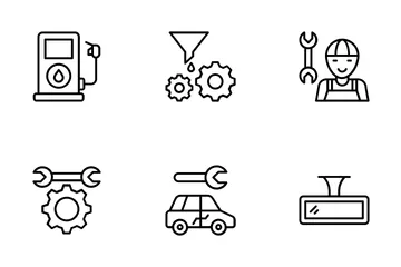 Car Service Icon Pack