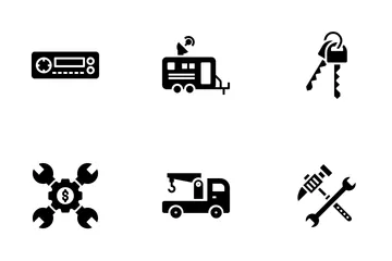 Car Service Icon Pack