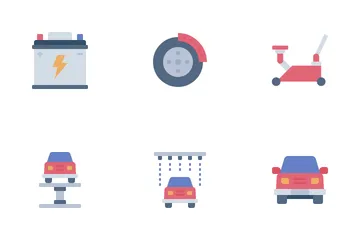 Car Service Icon Pack