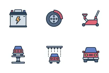 Car Service Icon Pack