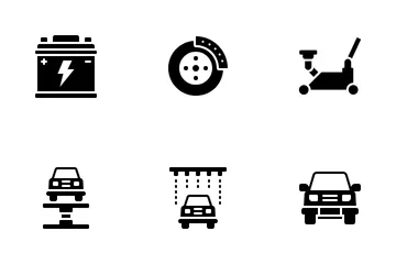 Car Service Icon Pack