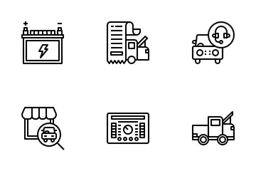 Car Service Icon Pack