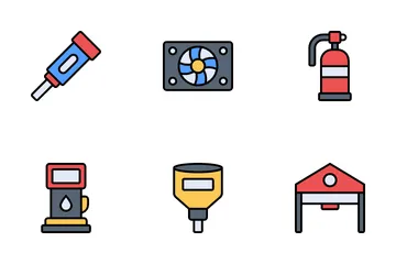 Car Service Icon Pack