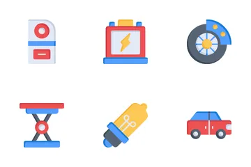 Car Service Icon Pack