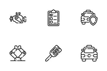 Car Service Icon Pack