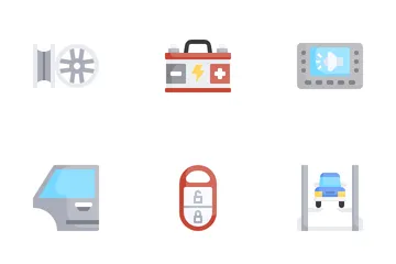 Car Service Icon Pack